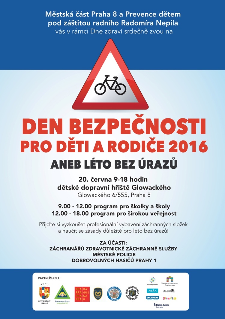 Plakát k akci z webu MČ Praha 8